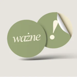 Naklejki uniwersalne (9 szt.)